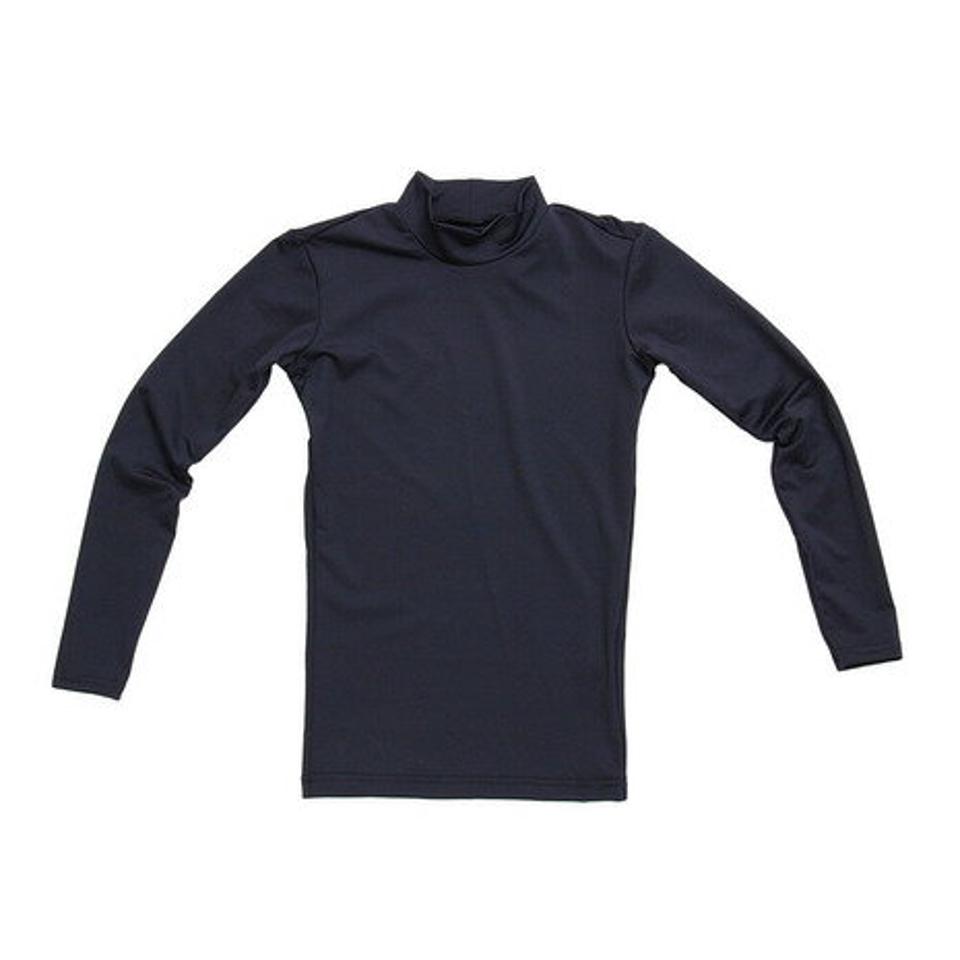 デュアリグ(DUARIG) サッカー ジュニア インナー ストレッチハイネックシャツ 742D6ES2981 ネイビー アンダー シャツ 長袖 (キッズ)