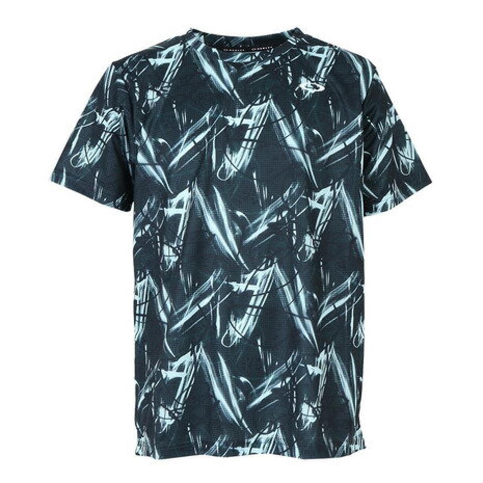 【2/25〜2/26 48h限定 エントリー&対象4店舗買い回りで最大P10倍!】オークリー(OAKLEY)(メンズ)テニスウェア SLANT GRAPHIC Tシャツ 6.0 FOA404189-78Y 吸汗