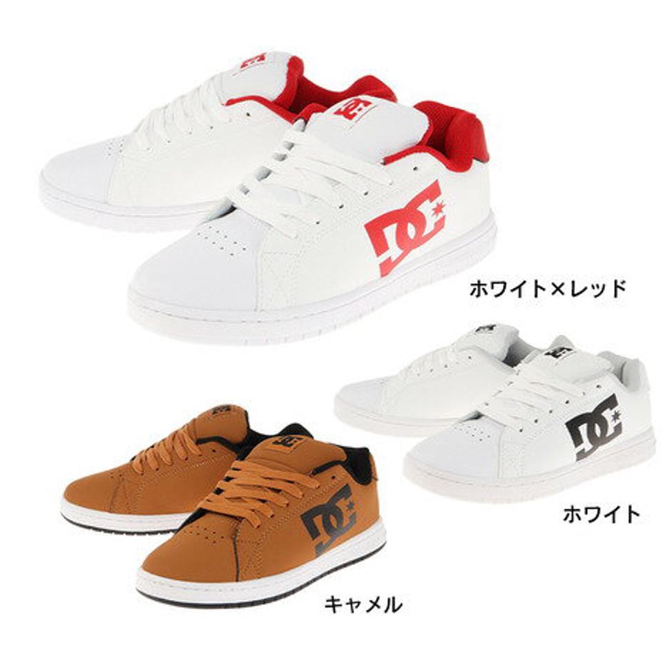 ディーシー・シュー（DC SHOE）（メンズ） メンズ スニーカー 白 茶色 ガリバー GAVELER SN DM204032 ホワイト レッド ホワイト キャメル シューズ
