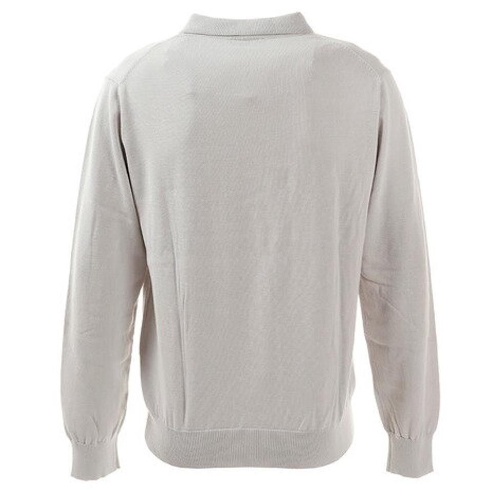 フィドラ(FIDRA) ゴルフウェア ポロシャツ メンズ ニット長袖ポロシャツ FD5GTJ81 GRY (メンズ)