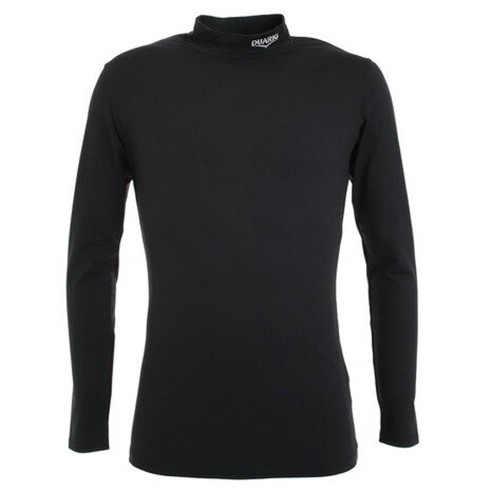 デュアリグ(DUARIG) サッカー ウェア メンズ ロゴハイネックシャツインナーシャツ 741D7ES5308 BLK インナー アンダー シャツ 長袖 (メンズ)