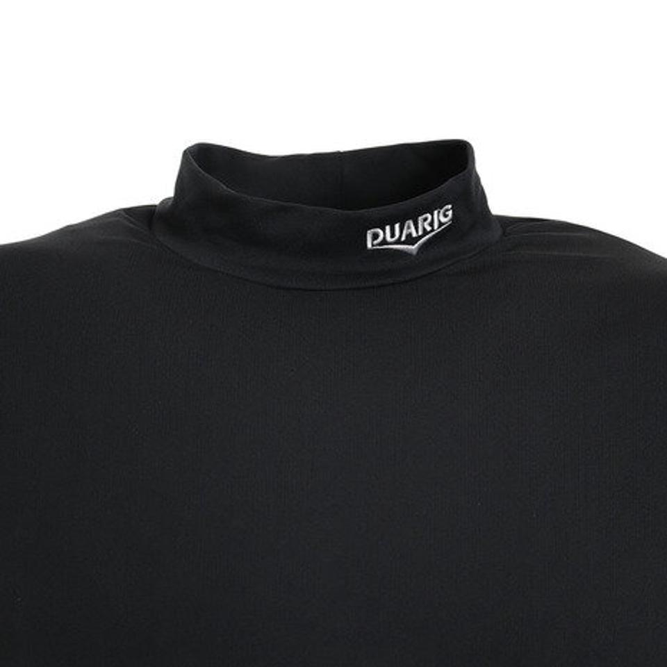 デュアリグ(DUARIG) サッカー ウェア メンズ ロゴハイネックシャツインナーシャツ 741D7ES5308 BLK インナー アンダー シャツ 長袖 (メンズ)