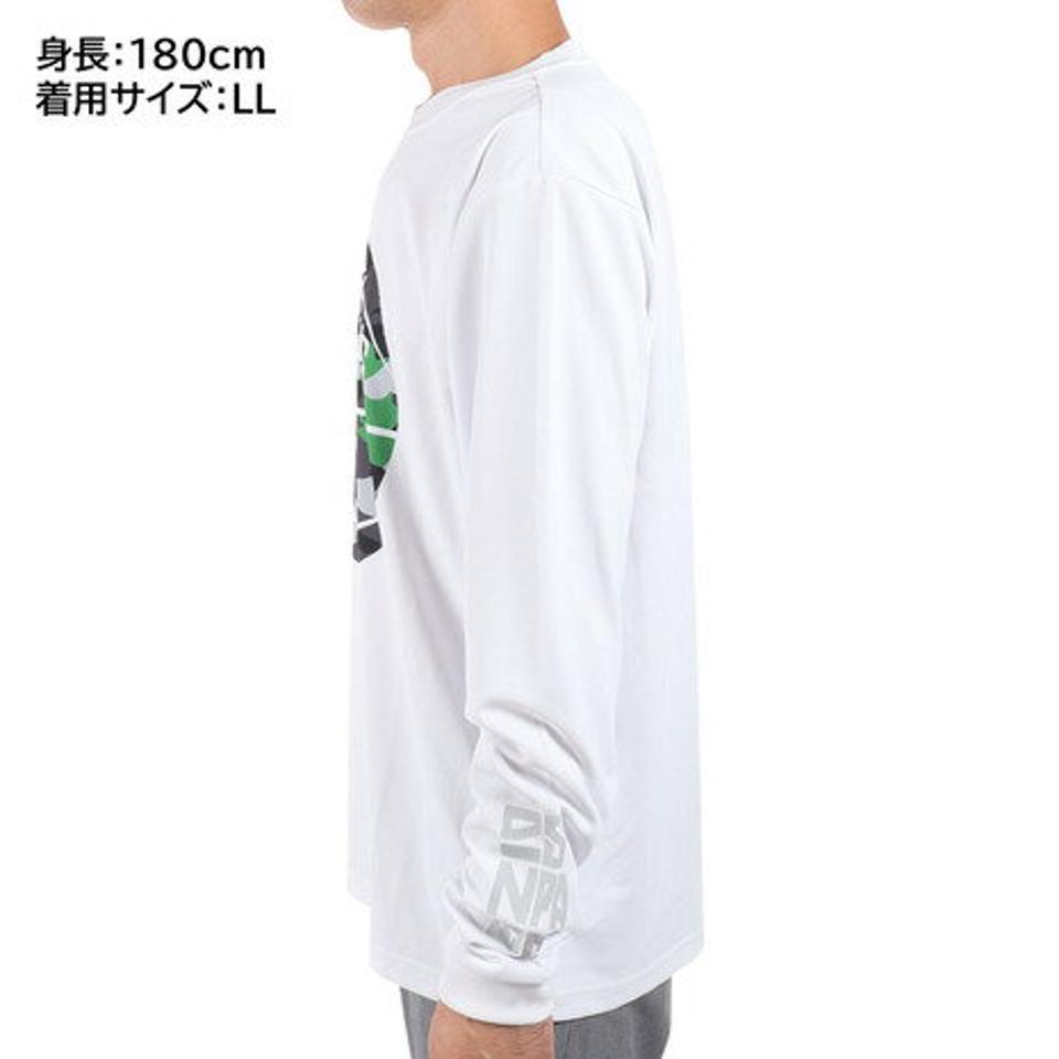 【10/10 24h限定エントリー&対象4店舗買い回りで最大P10倍!】スポルディング(SPALDING) バスケットボールウェア ロンT ロングスリーブTシャツ マルチカモボール SMT211030WH (メンズ)