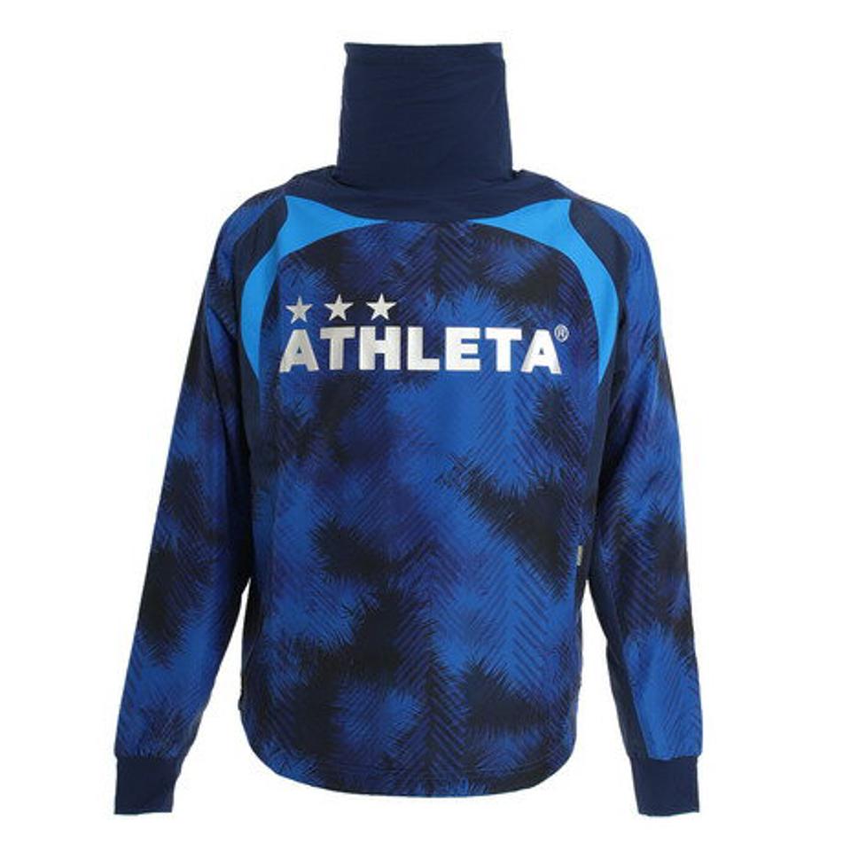 アスレタ(ATHLETA)(メンズ)サッカー ウェア メンズ ハイネックピステシャツ XE-380 NVY
