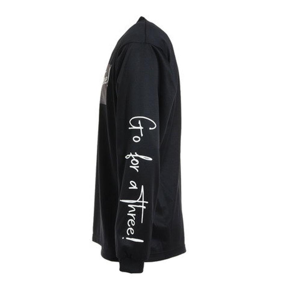エックスティーエス(XTS)(メンズ)バスケットボールウェア ロンT プリント長袖Tシャツ 751TS2ES0039 BLK