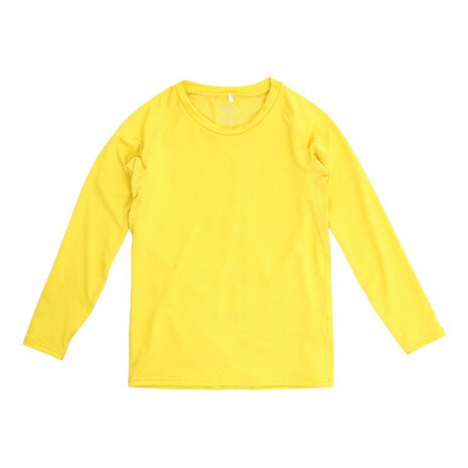 デュアリグ(DUARIG)(キッズ)サッカーウェア ジュニア ドライプラス 長袖インナーシャツ 742D1ES5711 YEL