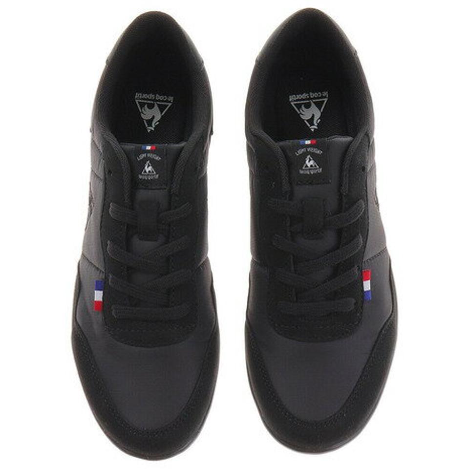 ルコック スポルティフ（Lecoq Sportif）（レディース） レディース スニーカー スエード 黒 セギュール 3 ワイド ホワイトネイビー ブラック QL3NJC05 F