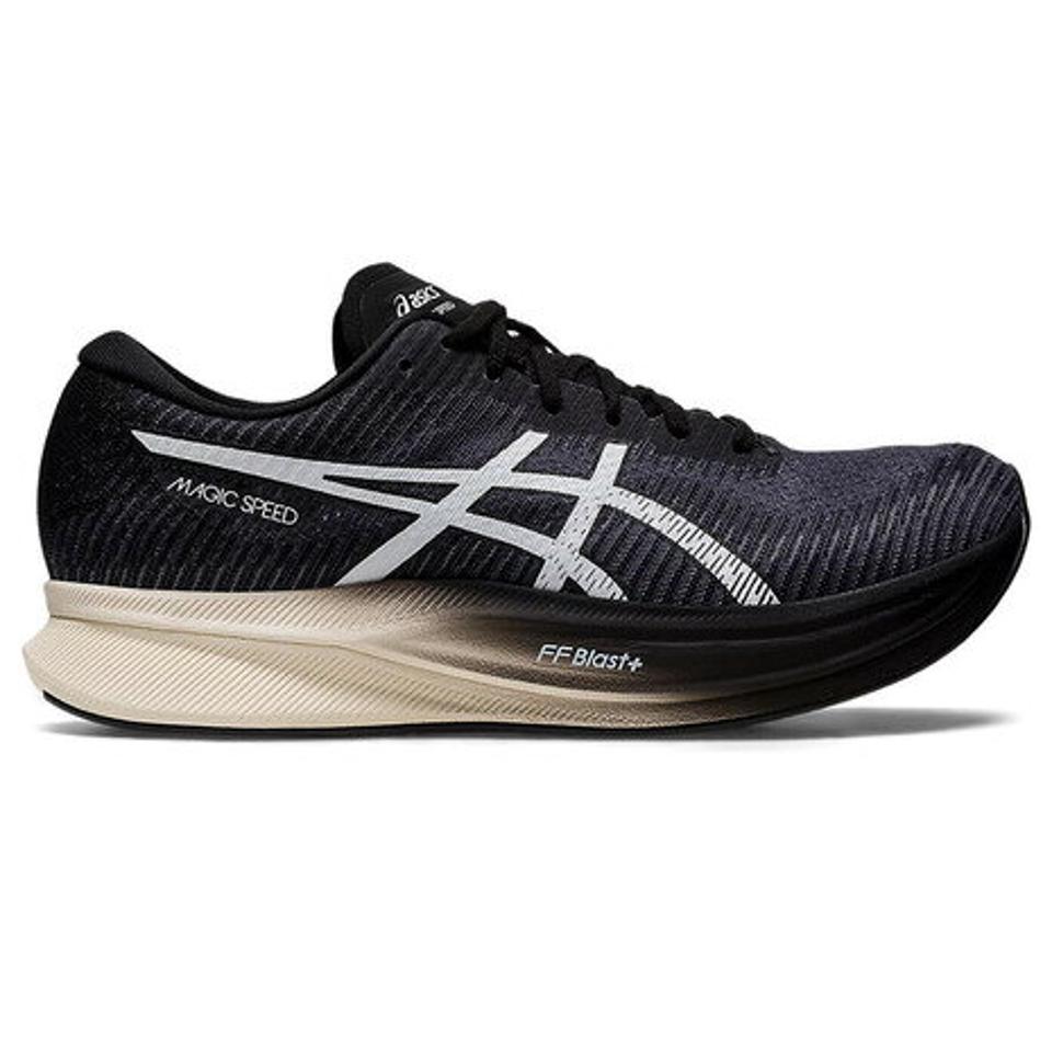 アシックス（ASICS）（メンズ）ランニングシューズ マジックスピード 2 ワイド ブラック 1011B496.020 スニーカー 厚底 プレート ジョギング 軽量 駅伝 部活