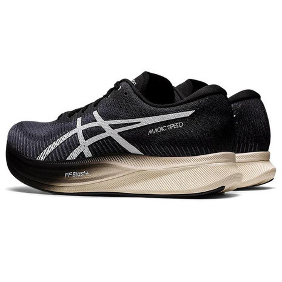 アシックス（ASICS）（メンズ）ランニングシューズ マジックスピード 2 ワイド ブラック 1011B496.020 スニーカー 厚底 プレート ジョギング 軽量 駅伝 部活