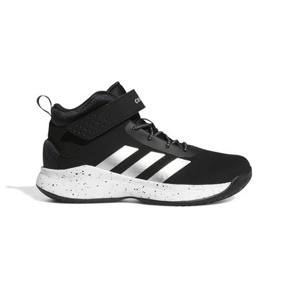 【20％OFFクーポン！3/26まで】アディダス（adidas）（キッズ）ジュニアバスケットシューズ バッシュ Cross Em Up 5K ワイド スリッポン S29006