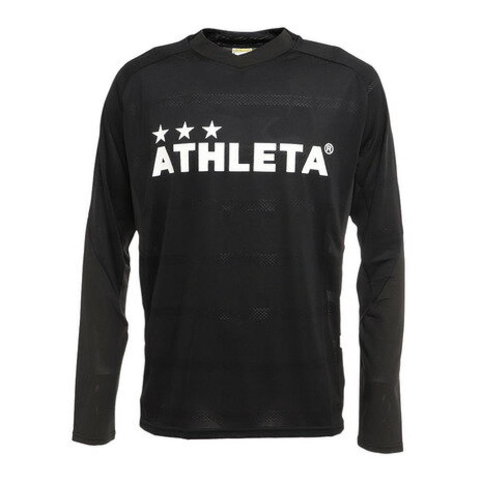 アスレタ(ATHLETA) サッカー フットサルウェア 長袖プラシャツ 2370 BLK (メンズ)
