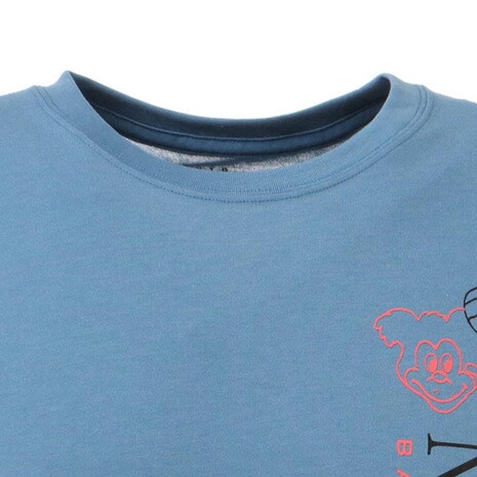 【10/10 24h限定エントリー&対象4店舗買い回りで最大P10倍!】アクター(AKTR) NICK MONDAY BASKETBALL CLUB Tシャツ 121-005005 BL バスケットボールウェア (メンズ)