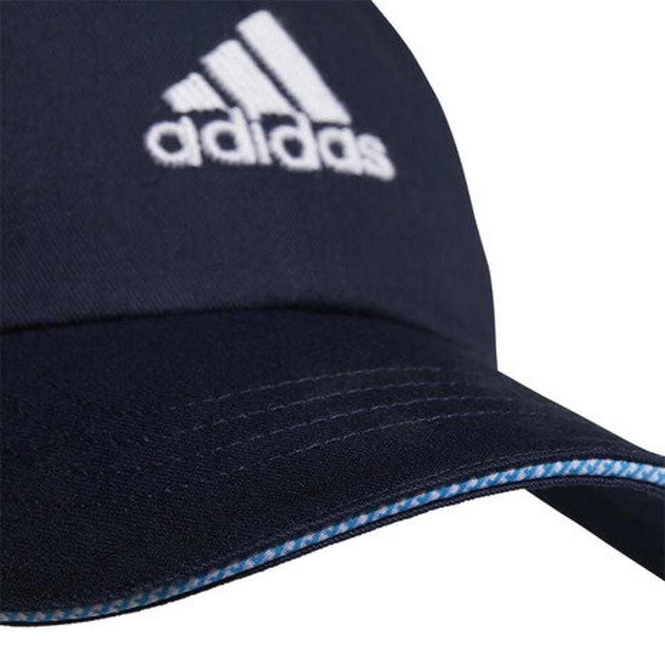 アディダス（adidas）（レディース）UVカット コットンキャップ EKW70-GU6184 LI/WH