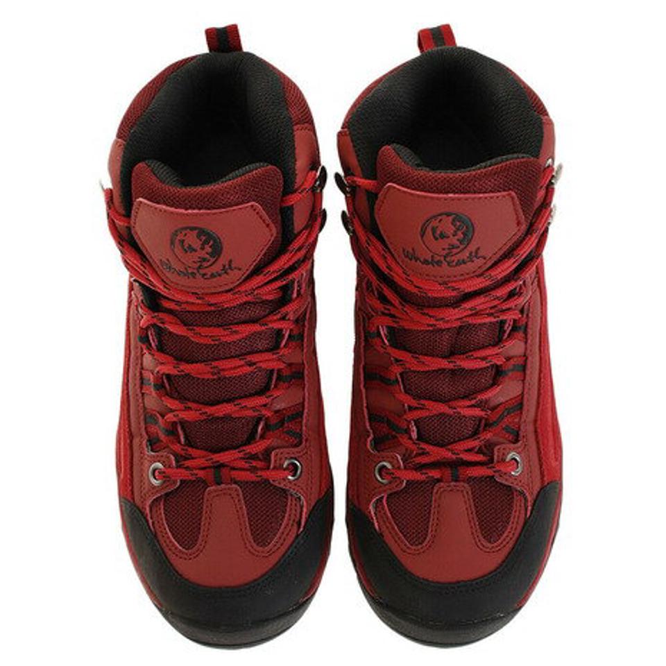 ホールアース（Whole Earth） トレッキングシューズ Nomad Walker Mid WE21EB01RED 登山 （レディース）