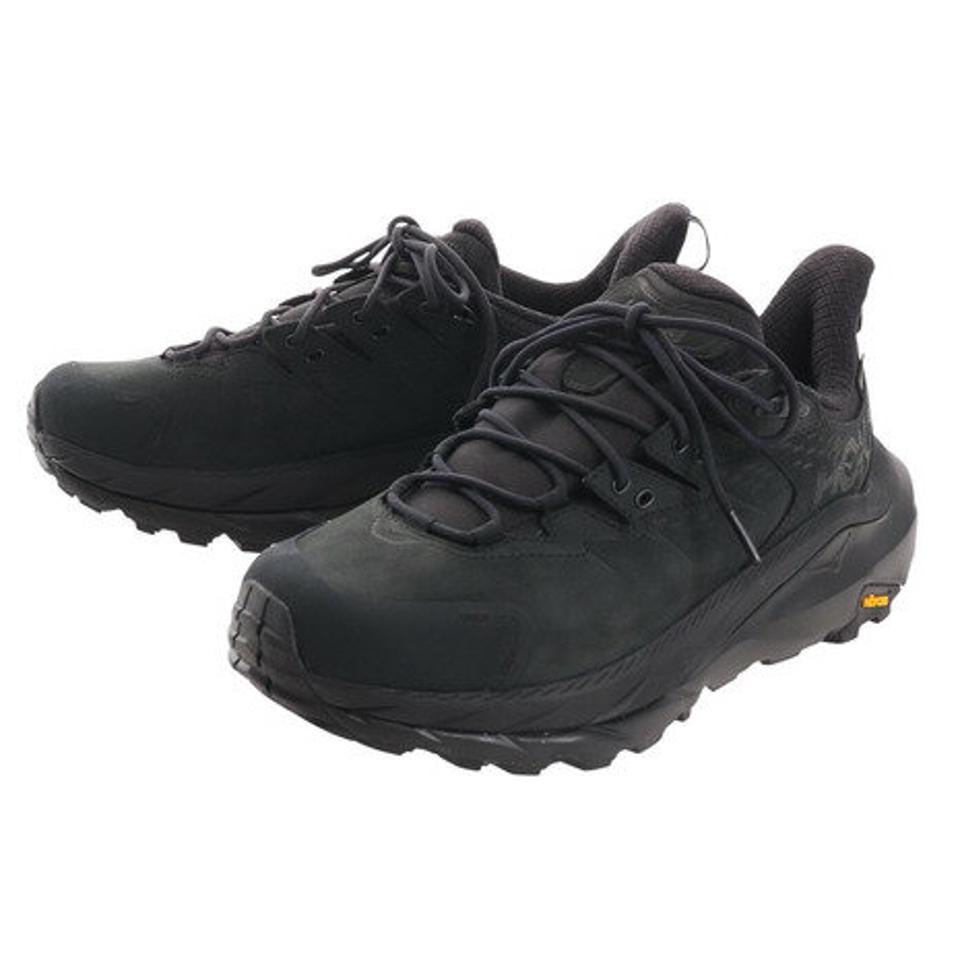 ホカ（HOKA）（メンズ）トレッキングシューズ ローカット 登山靴 KAHA 2 LOW GTX 1123190-BBLC ブラック ゴアテックス 防水 撥水