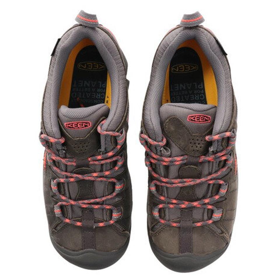 キーン（KEEN）（レディース）ターギー II MAGNETCORAL 1022815 ハイキングシューズ ウォーキング 靴 アウトドア キャンプ スポーツ レジャー 防水透湿 軽量