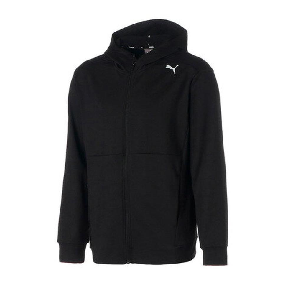 【10%OFFクーポン 11/24まで】プーマ(PUMA) ACTIVE+ CLOUDSPUN SWEATEE フルジップ 671874 01 BLK (メンズ)