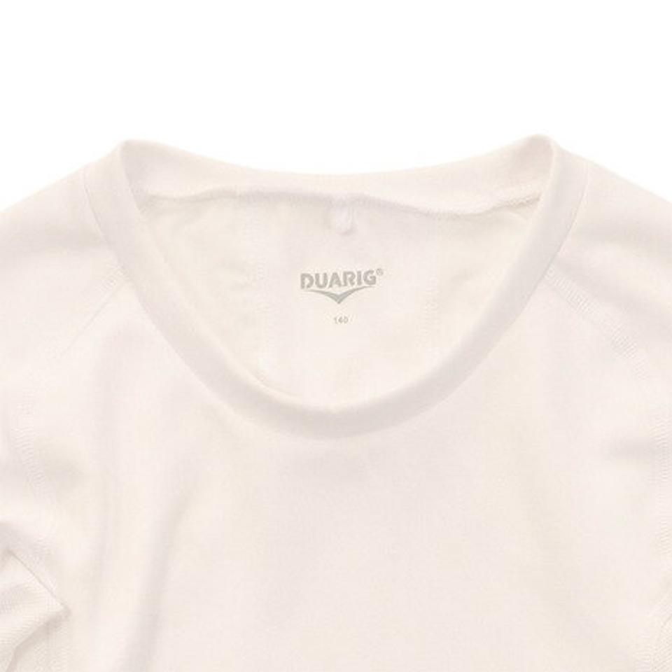 【10%OFFクーポン 2/16まで】デュアリグ(DUARIG)(キッズ)サッカーウェア ジュニア ヒートクロス 長袖インナーシャツ 742D1ES7612WHT