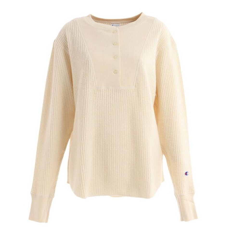 チャンピオン-ヘリテイジ(CHAMPION-HERITAGE)(レディース)WAFFLE 長袖Tシャツ CW-W412 020