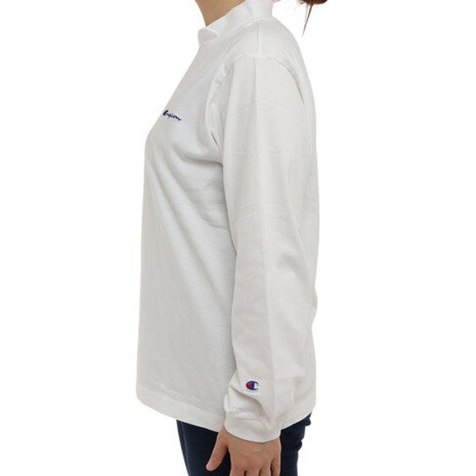 チャンピオン-ヘリテイジ(CHAMPION-HERITAGE)(レディース)WC ハイネック 長袖Tシャツ CW-W410 010