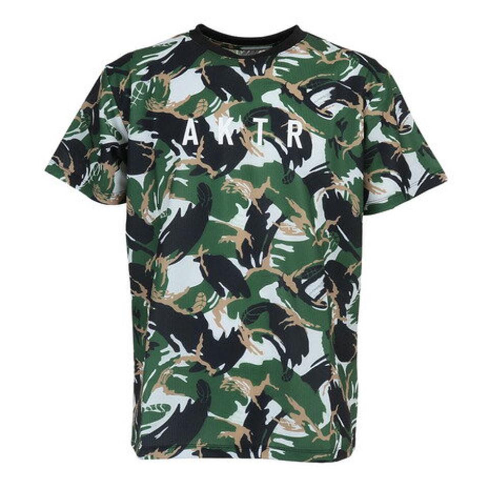 アクター(AKTR)(メンズ)バスケットボールウェア DPM CAMO SPORTS 半袖Tシャツ 122-004005 GR