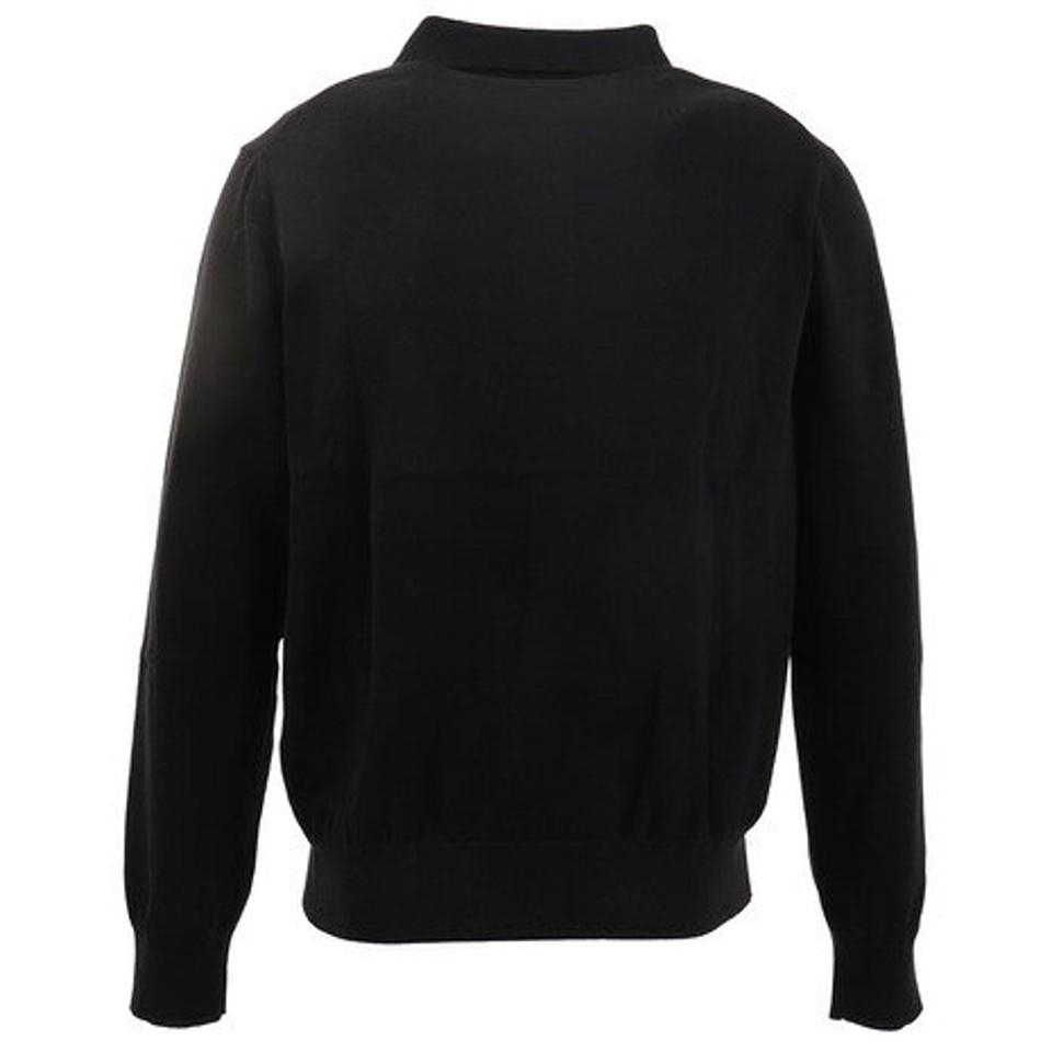 フィドラ(FIDRA) ゴルフウェア ポロシャツ メンズ ニット長袖ポロシャツ FD5GTJ81 BLK (メンズ)