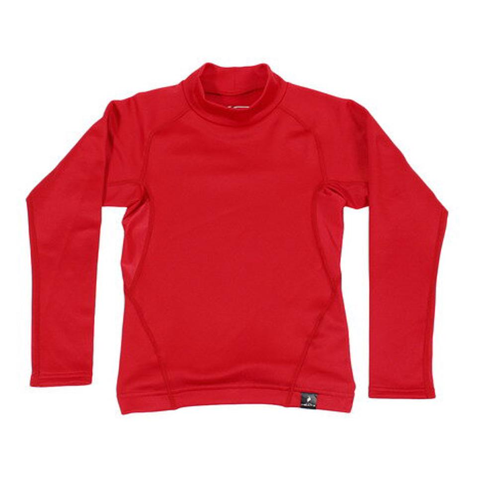 【10/10 24h限定エントリー&対象4店舗買い回りで最大P10倍!】エックスティーエス(XTS) サッカー ジュニア インナー ストレッチハイネックシャツインナーシャツ 長袖 742G8ES9689 赤 フットサル 防寒 発熱 (キッズ)