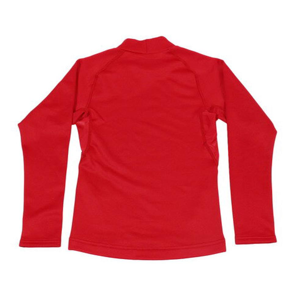 【10/10 24h限定エントリー&対象4店舗買い回りで最大P10倍!】エックスティーエス(XTS) サッカー ジュニア インナー ストレッチハイネックシャツインナーシャツ 長袖 742G8ES9689 赤 フットサル 防寒 発熱 (キッズ)