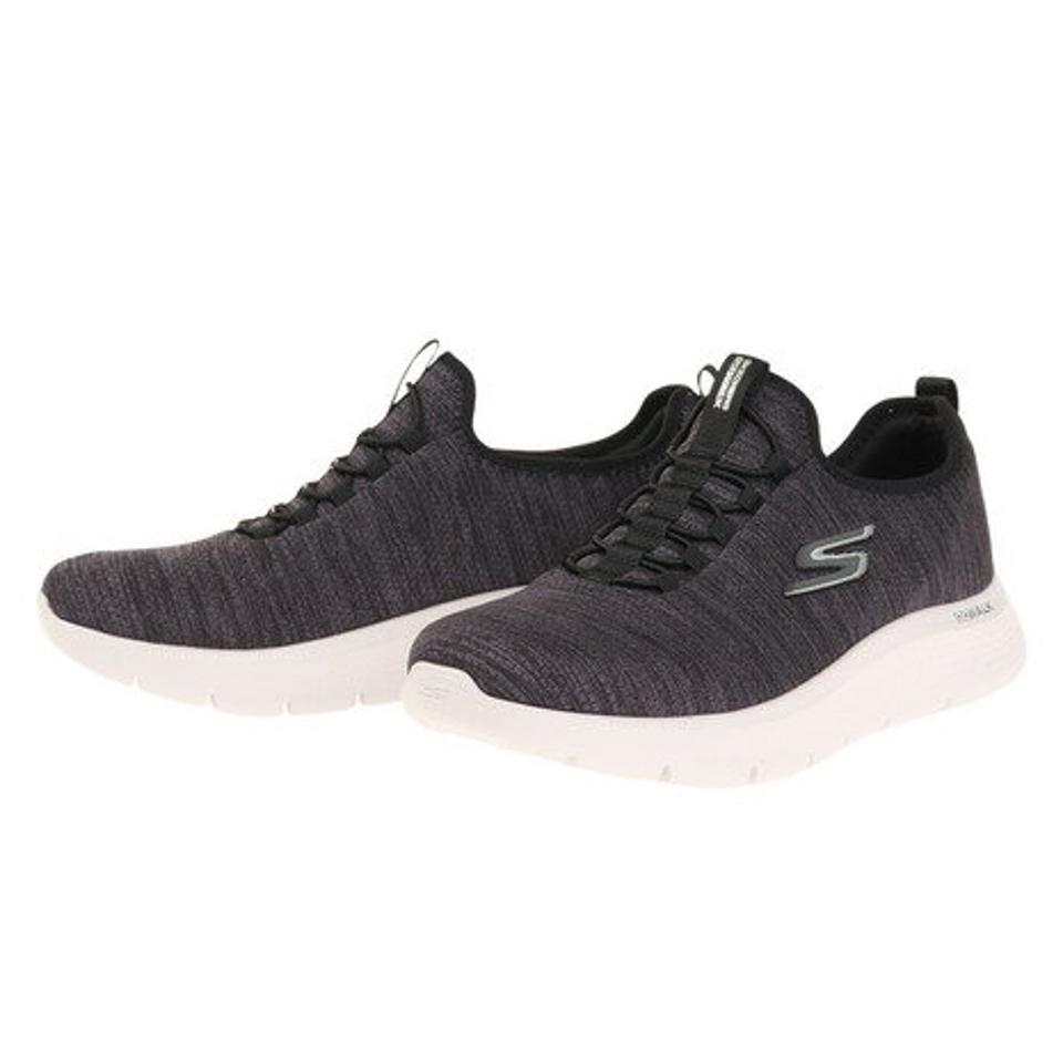 スケッチャーズ（SKECHERS）（メンズ）スニーカー 黒 ゴーウォークフレックス ウルトラ GO WALK FLEX-ULTRA ブラック 216484-BKW ウォーキングシューズ 軽量