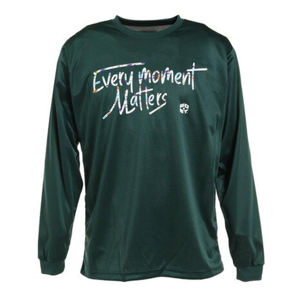 【2点10%OFFクーポン 11/4まで】エックスティーエス(XTS) バスケットボールウェア プリント長袖Tシャツ 751TS2ES0042 GRN (メンズ)