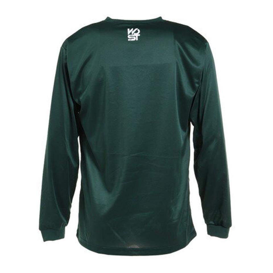 【2点10%OFFクーポン 11/4まで】エックスティーエス(XTS) バスケットボールウェア プリント長袖Tシャツ 751TS2ES0042 GRN (メンズ)