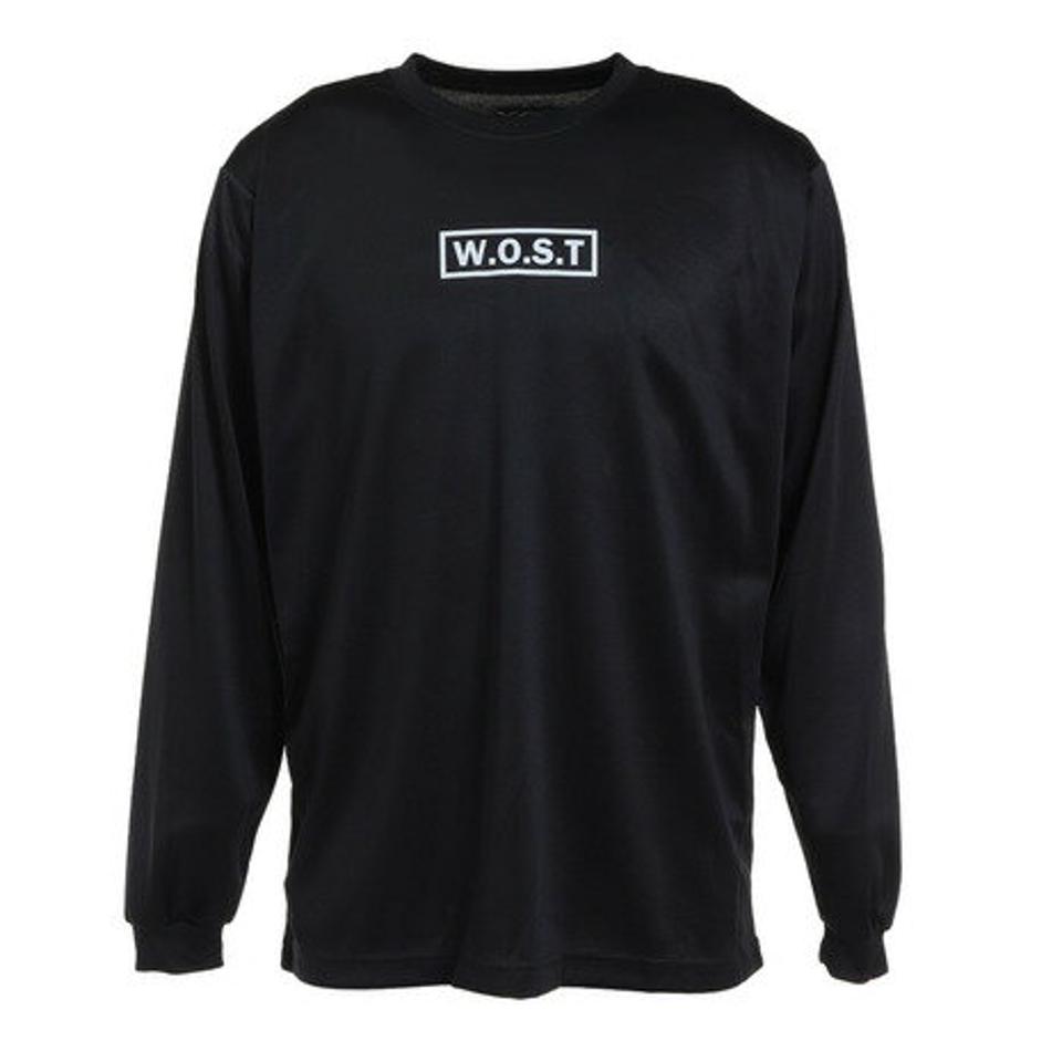 エックスティーエス（XTS） バスケットボールウェア プリント長袖Tシャツ 751TS2ES0040 BLK （メンズ）