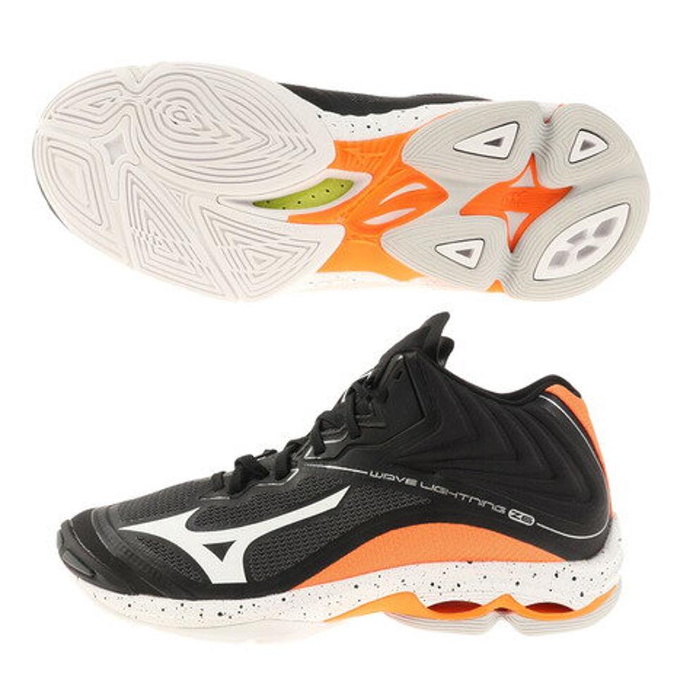 【10/10 24h限定エントリー＆対象4店舗買い回りで最大P10倍！】ミズノ（MIZUNO） バレーボールシューズ ウェーブライトニング WAVE LIGHTNING Z6 MID V1GA200553 （メンズ、レディース）