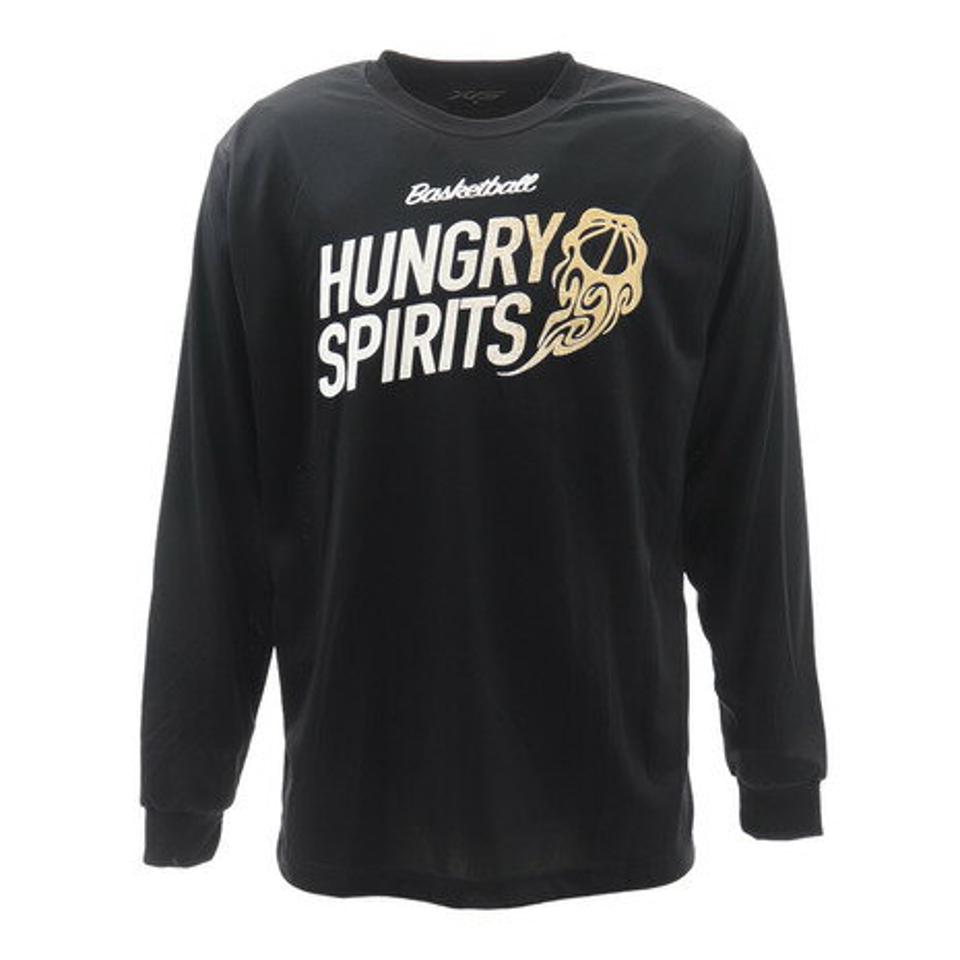 エックスティーエス（XTS） ドライ 吸汗速乾 長袖Tシャツ 751G0ES1620 BLK バスケットボールウェア ロンT