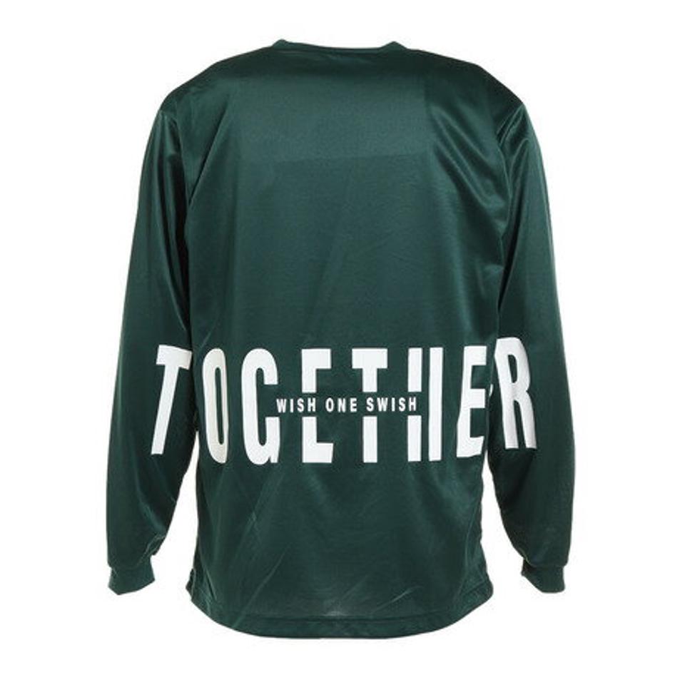 エックスティーエス（XTS） バスケットボールウェア ロンT プリント長袖Tシャツ 751TS2ES0037 GRN （メンズ）