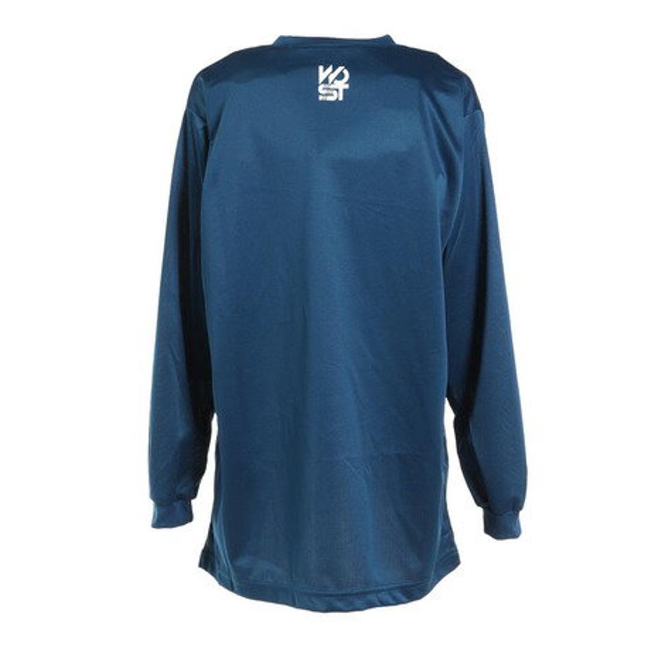 【3点10%OFFクーポン対象！2/15まで】エックスティーエス（XTS）（キッズ）バスケットボールウェア ロンT ジュニア ドライプラス メッセージTシャツ 751TS2ES0034