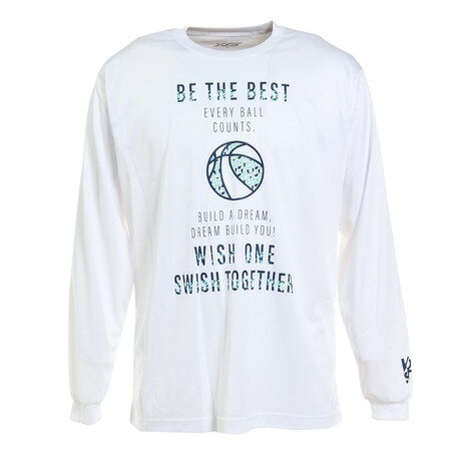 エックスティーエス（XTS） バスケットボールウェア ロンT プリント長袖Tシャツ 751TS2ES0033 WHT （メンズ）