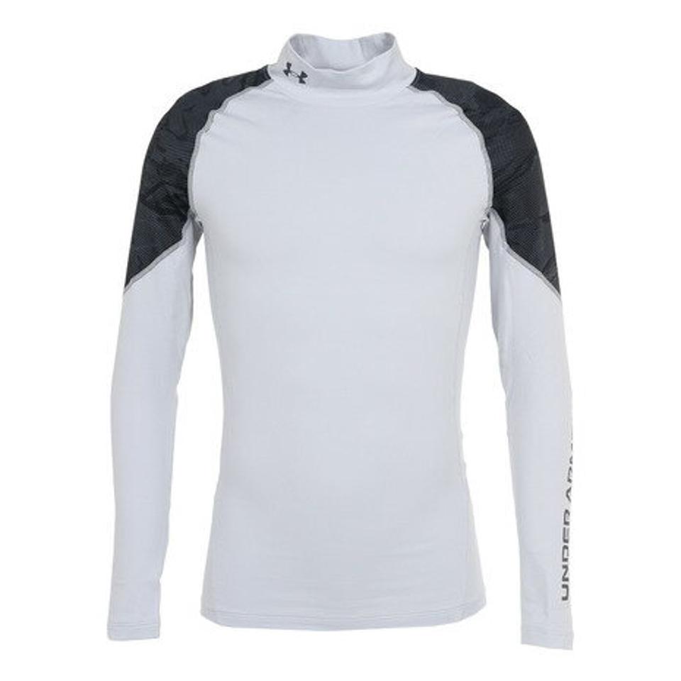 アンダーアーマー(UNDER ARMOUR)(メンズ)着圧 長袖 コールドギアアーマー モック ノベルティ シャツ 1375530 014 速乾