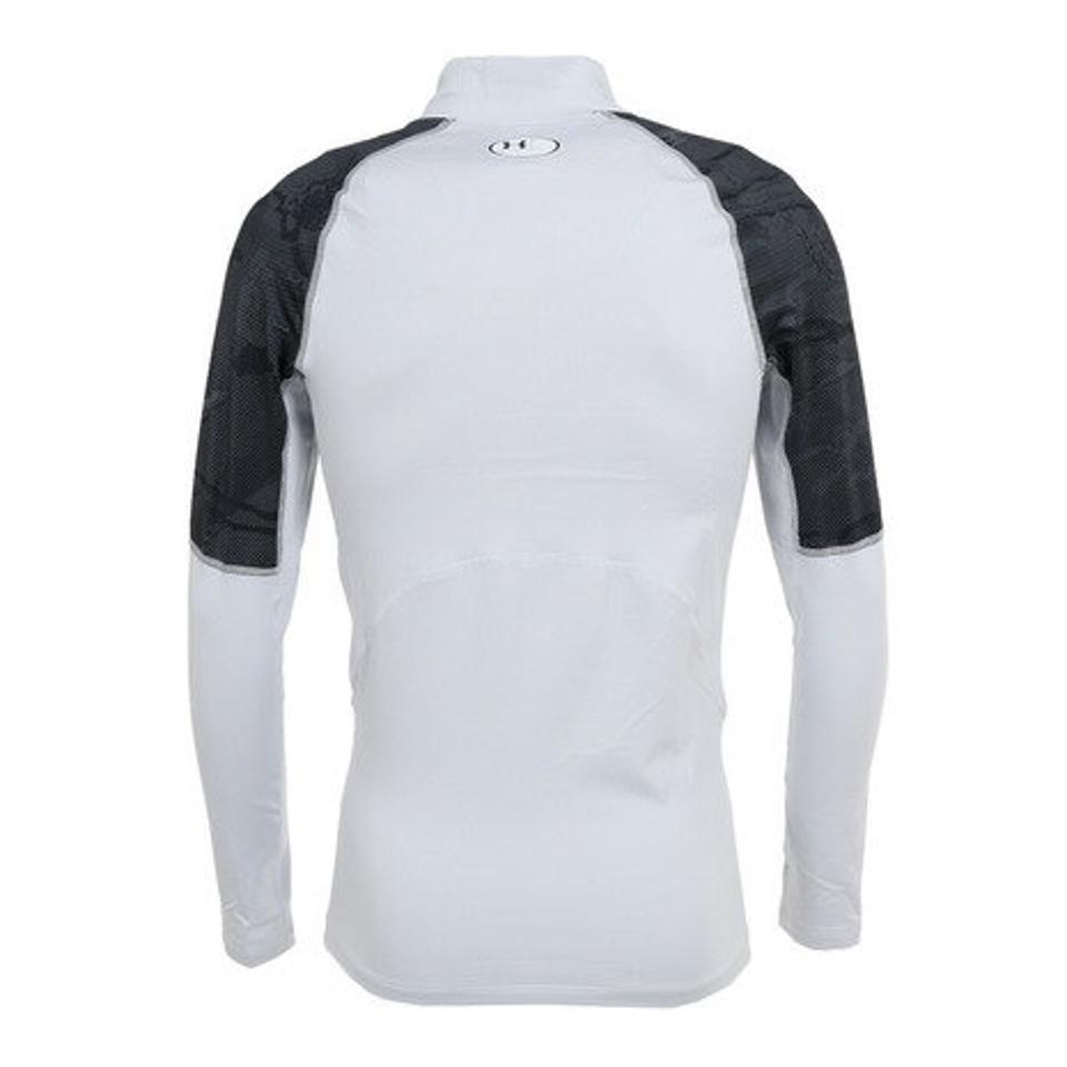 アンダーアーマー(UNDER ARMOUR)(メンズ)着圧 長袖 コールドギアアーマー モック ノベルティ シャツ 1375530 014 速乾
