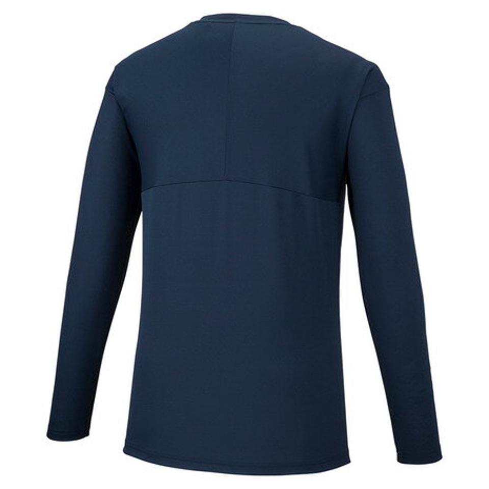 ミズノ(MIZUNO)(メンズ、レディース)バレーボールウェア N-XTプラクティスシャツ 長袖 V2MA251014 速乾