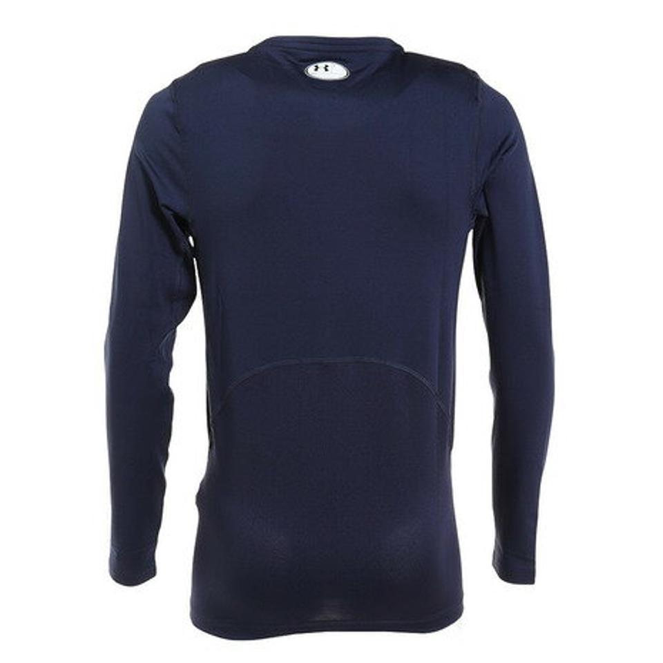 アンダーアーマー(UNDER ARMOUR)(メンズ)長袖Tシャツ メンズ 着圧 コールドギアアーマー クルーシャツ 1375528 410 速乾