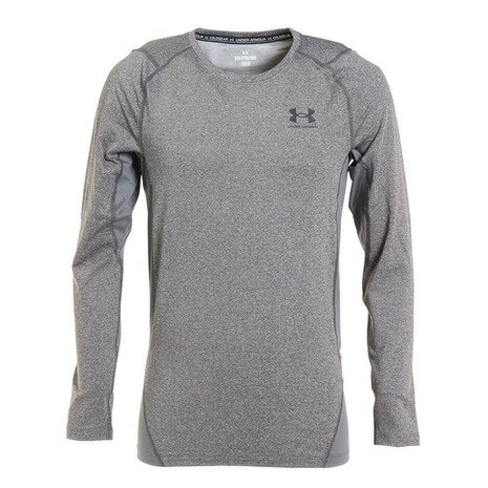 アンダーアーマー(UNDER ARMOUR)(メンズ)長袖Tシャツ メンズ 着圧 コールドギアアーマー クルーシャツ 1375528 019 速乾