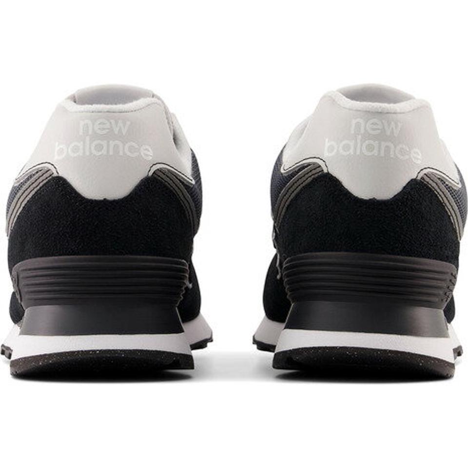 ニューバランス（new balance）（メンズ）574 ブラック 黒 U574BS2D スニーカー スポーツシューズ カジュアル 運動 靴 通勤 通学 スエード ナイロン シンプル