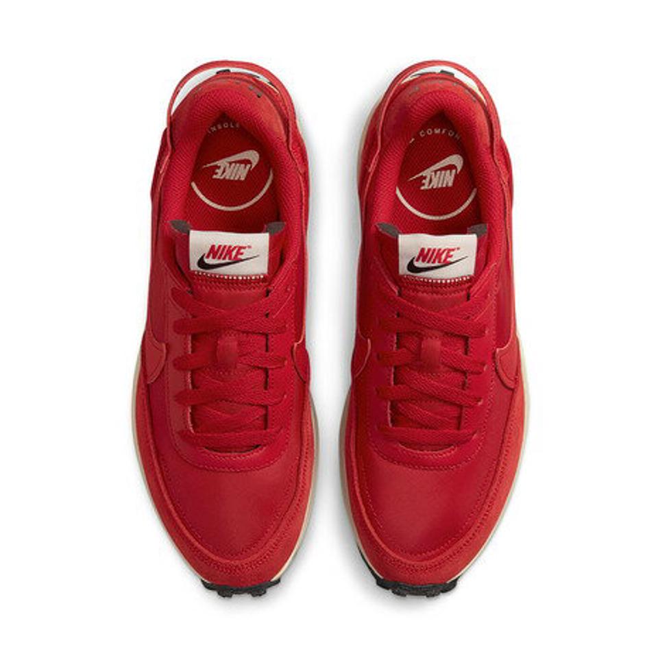 ナイキ（NIKE） ワッフル デビュー WAFFLE DEBUT レッド 赤 DH9523-601 スニーカー スポーツシューズ カジュアル 通勤 通学 厚底 ローカット （レディース）