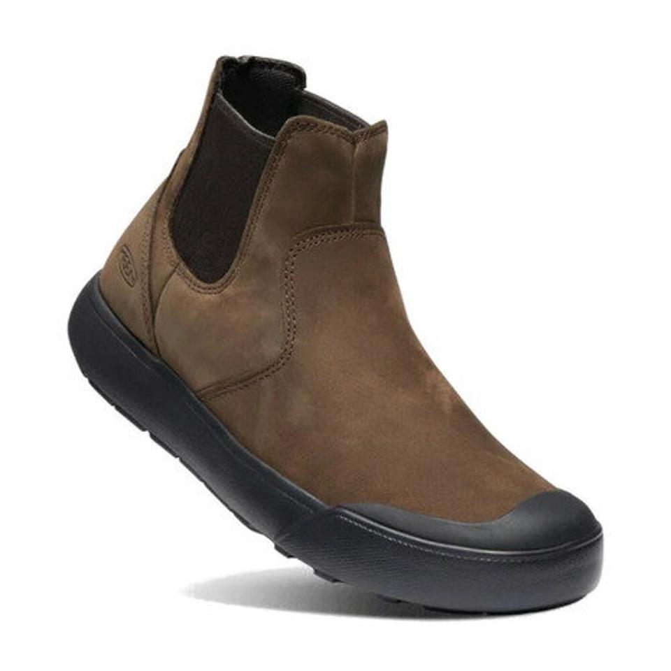 【12/10 24h限定 エントリー＆対象4店舗買い回りで最大P10倍！】キーン（KEEN）（レディース）ブーツ レディース エレナ チェルシー ブラウン 1022029 カジュアル ショートブーツ