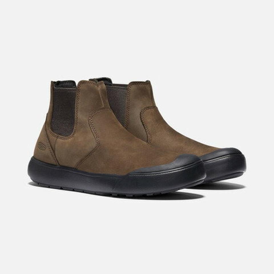 【12/10 24h限定 エントリー＆対象4店舗買い回りで最大P10倍！】キーン（KEEN）（レディース）ブーツ レディース エレナ チェルシー ブラウン 1022029 カジュアル ショートブーツ