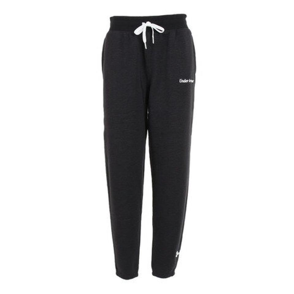 アンダーアーマー(UNDER ARMOUR)(レディース)スウェット フリース パンツ エッセンシャル スクリプト 1374105