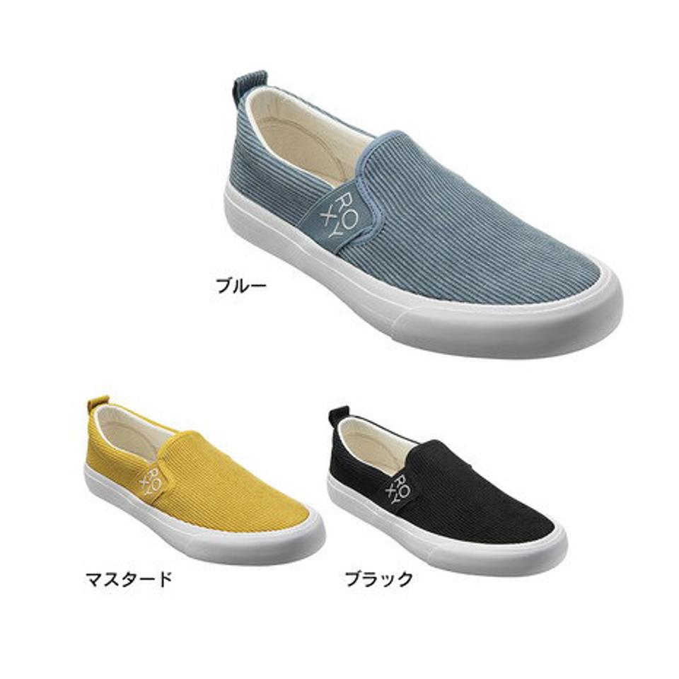 ロキシー（ROXY）（レディース）レディース スニーカー キャンパスシューズ 21FWRFT214403BLU 青 グッドディ GOOD DAY スリッポン