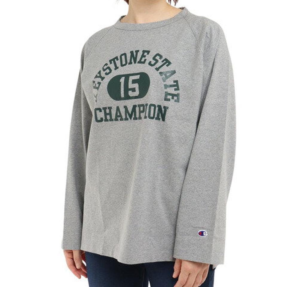 チャンピオン-ヘリテイジ(CHAMPION-HERITAGE)(レディース)WC RAGLAN 長袖Tシャツ CW-W409 040