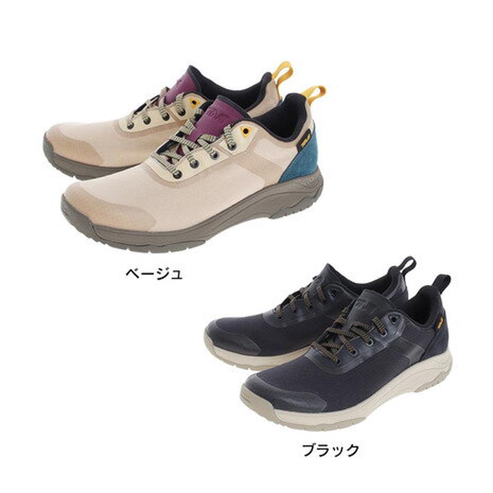 テバ（Teva）（メンズ）スニーカー 撥水 ゲートウェイ ロー ベージュ ブラック 1115190 ウィンターシューズ 軽量 スエード生地 秋冬用